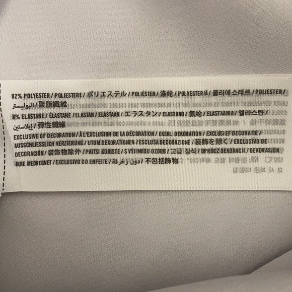 Woman Floral Neoprene Wrap Dress - Size S - Picture 5 of 6